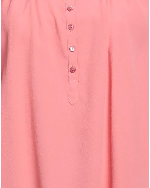 HER SHIRT HER DRESS Pink Top