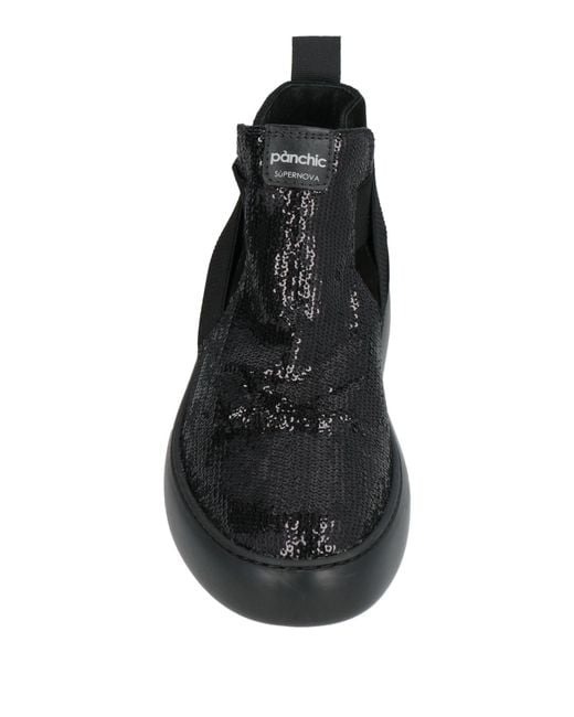 Pànchic Black Sneakers Leather