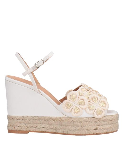 white satin espadrilles