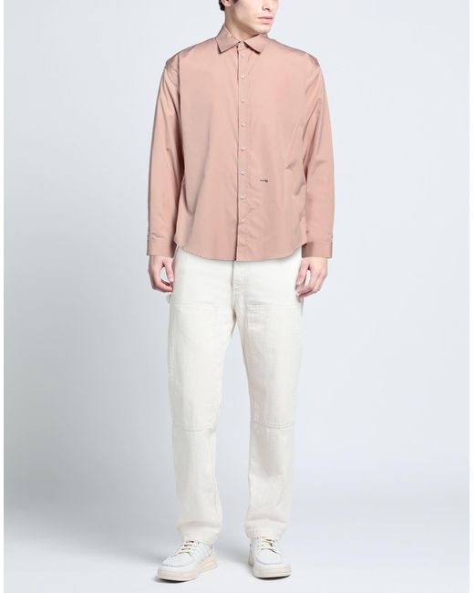 DSquared² Pink Shirt Cotton for men