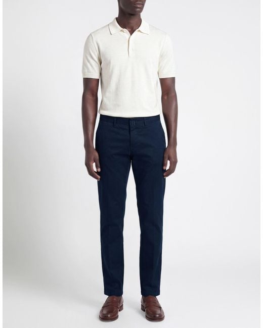 L.b.m. 1911 Blue Pants Cotton, Elastane for men