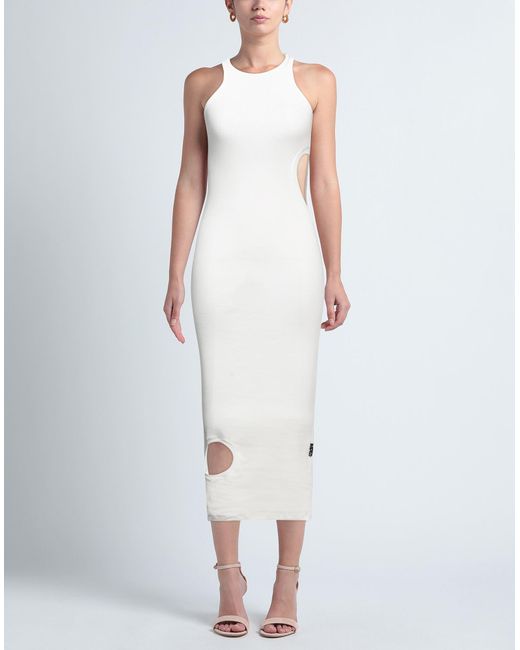 Off-White c/o Virgil Abloh White Midi Dress