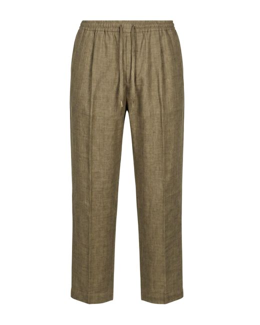 Briglia 1949 Green Pants Linen for men