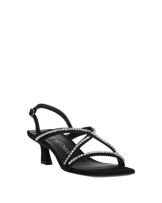 Stuart Weitzman Black Sandals