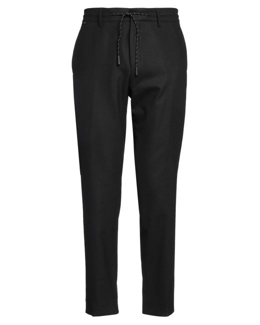Boss Black Pants Wool, Polyester, Viscose, Polyamide, Elastane for men