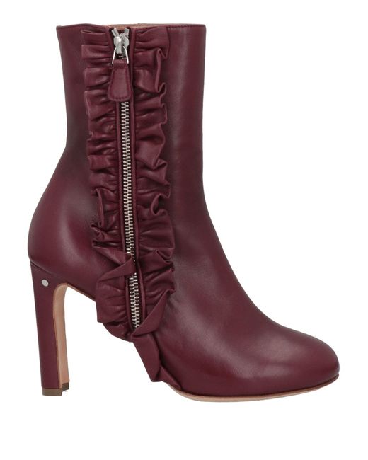 Laurence Dacade Purple Ankle Boots