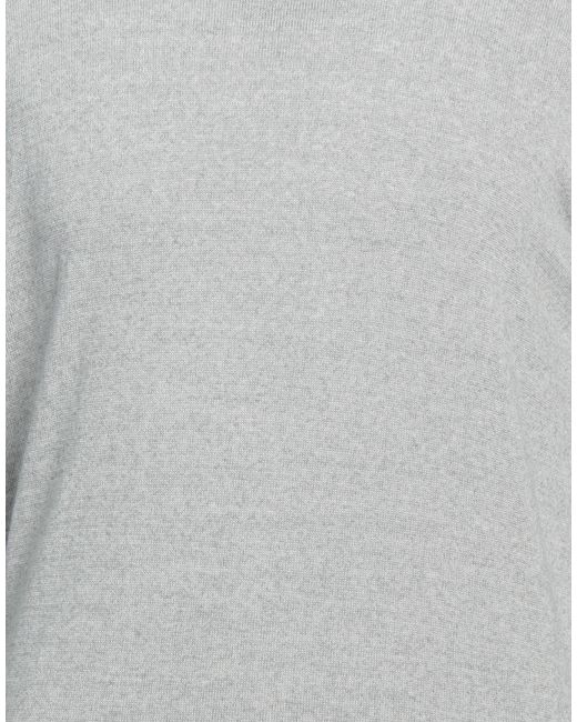 Vneck Gray Turtleneck Wool, Polyacrylic for men