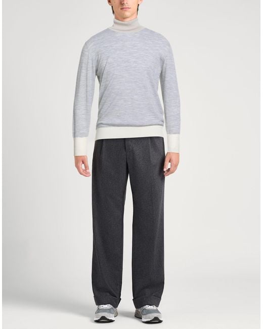 Eleventy Gray Turtleneck Wool for men