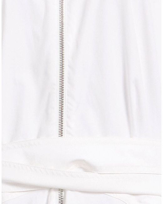 MSGM White Mini Dress