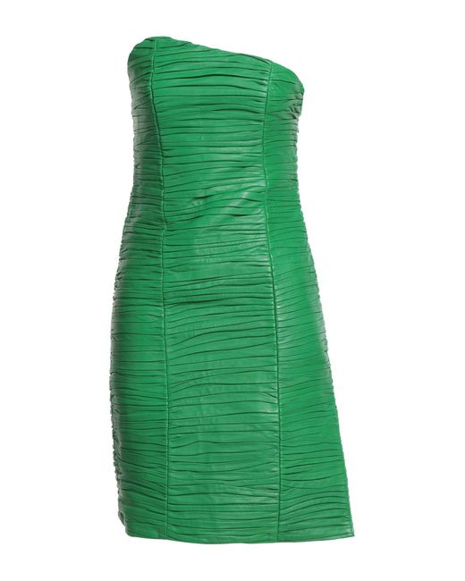 REMAIN Birger Christensen Green Mini-Kleid