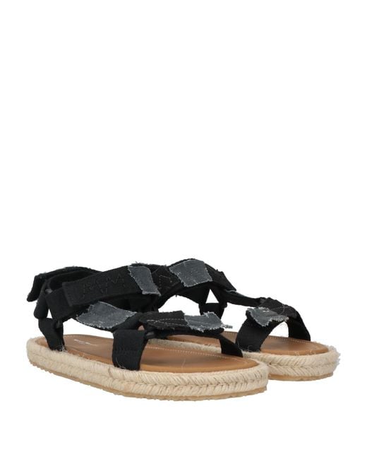 Maison Margiela Black Espadrilles