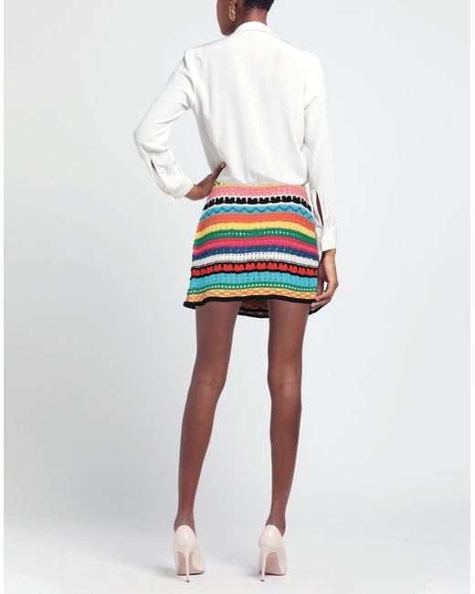 Alanui Multicolor Mini Skirt