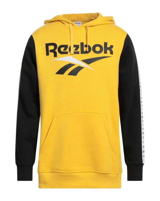 Reebok Yellow Sweatshirt for men