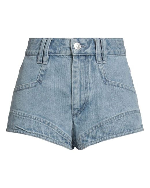Isabel Marant Blue Denim Shorts