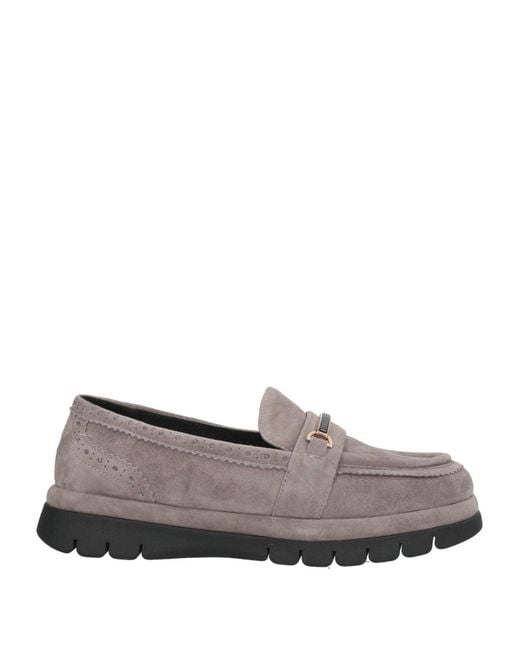 The Flexx Gray Loafers Leather