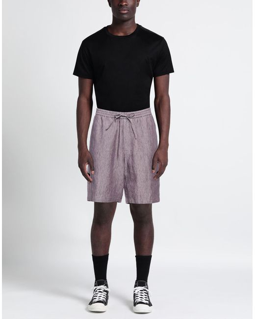 Emporio Armani Purple Shorts & Bermuda Shorts for men