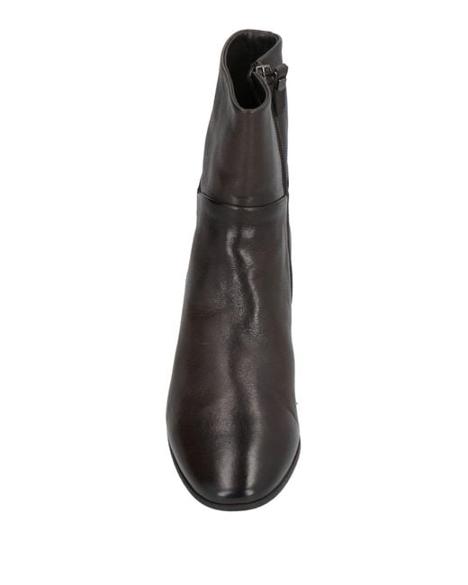 Pantanetti Brown Ankle Boots Leather