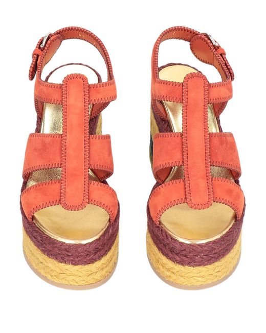 Ferragamo Red Espadrilles