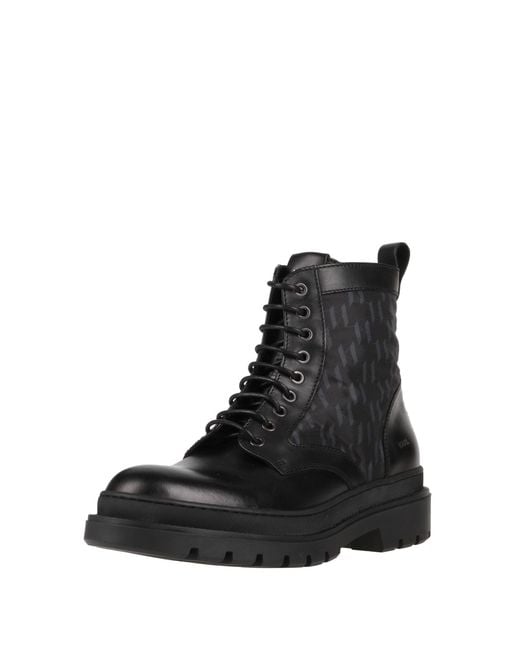 Karl Lagerfeld Black Ankle Boots for men