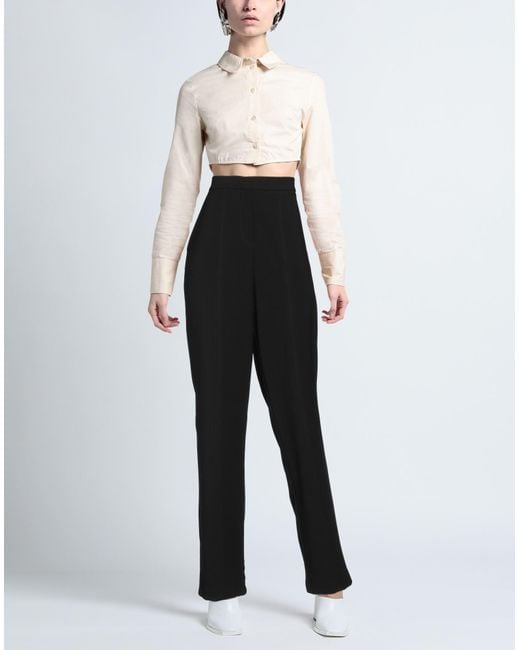 Silvian Heach Black Pants Polyester