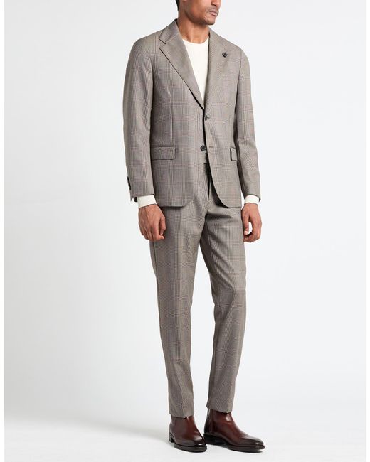 Lardini Gray Suits for men
