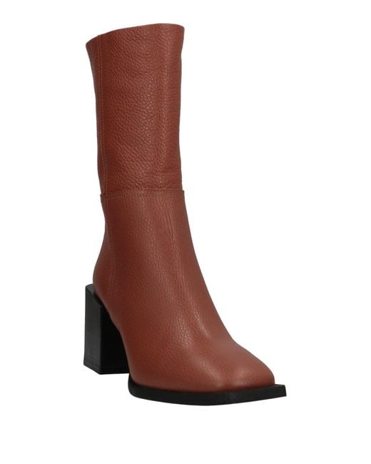 Pollini Brown Ankle Boots