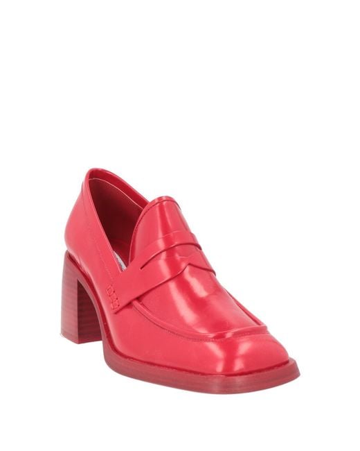 Free Lance Pink Loafers Leather