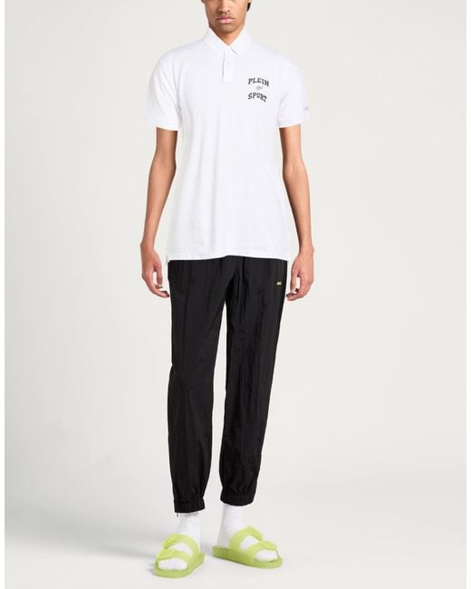 Polo Philipp Plein de hombre de color White