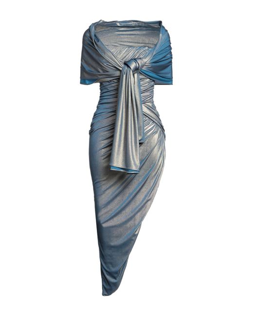 Vestido midi alma sanchez de color Blue