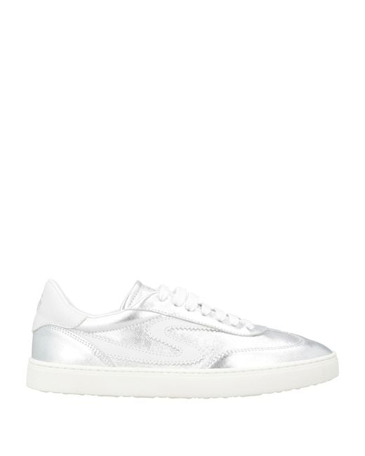 Stuart Weitzman White Sneakers Leather