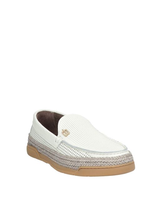 Baldinini Mokassin in White für Herren