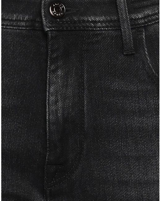 Jacob Coh?n Black Steel Jeans Cotton, Polyester, Modal, Elastane