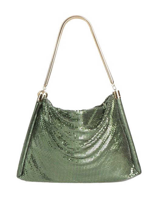 Rabanne Green Handbag Aluminum