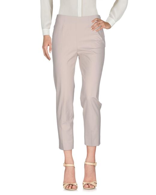 Piazza Sempione Natural Pants Cotton, Elastane