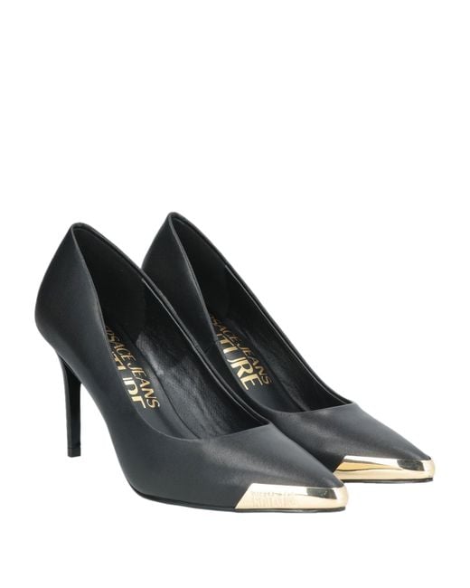 Versace Jeans Couture Gray Pumps