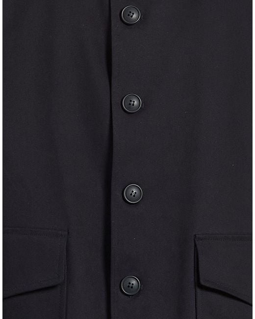 Exte Black Jacket Cotton, Elastane for men