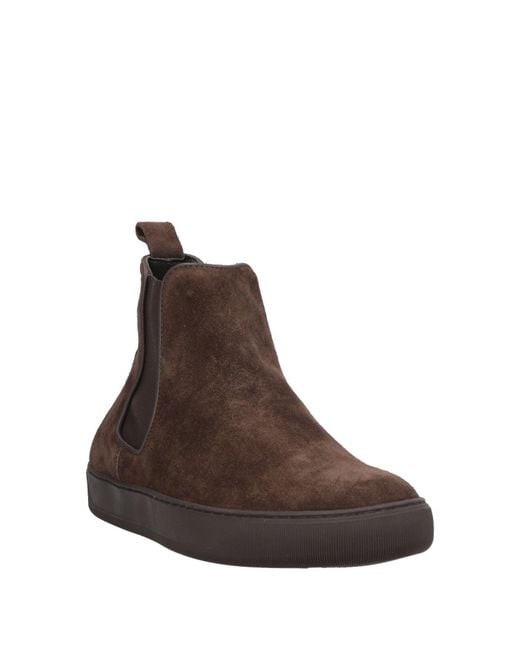 Moncler Brown Ankle Boots