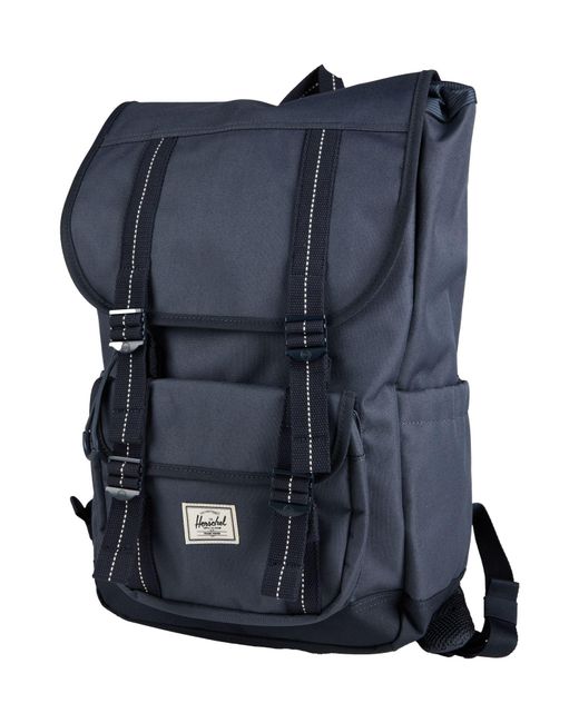 Herschel Supply Co. Blue Herschel Little America Mid -- Backpack Pet (Polyethylene Terephthalate)
