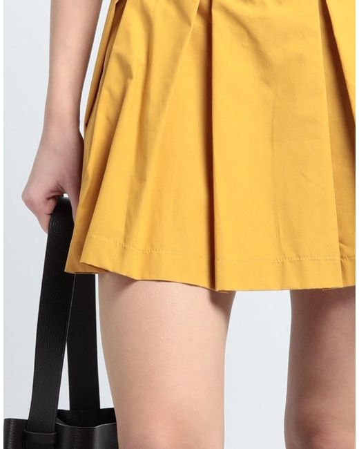 ViCOLO Yellow Mini Skirt