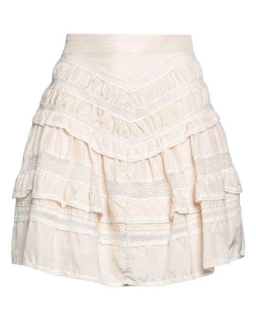 Isabel Marant Natural Mini Skirt