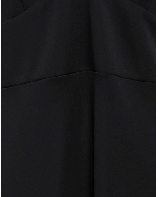 SEVENTY VENEZIA Black Mini Dress Polyester, Elastane