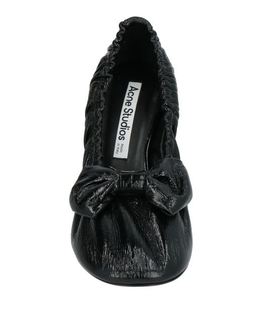 Acne Black Pumps Leather