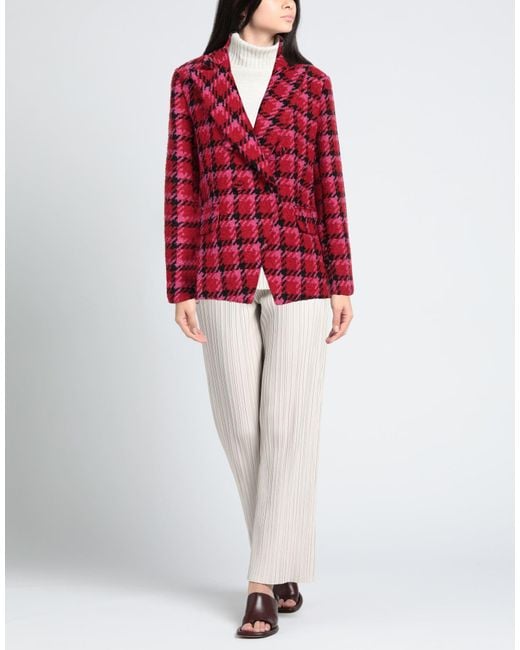 No Secrets Red Blazer Polyester
