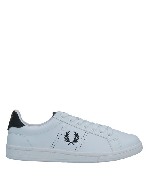 Fred Perry Leather Trainers in White for Men | Lyst