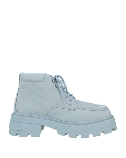 Eytys Blue Ankle Boots for men
