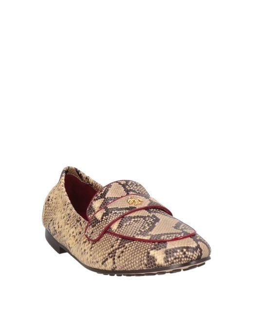 Tory Burch Natural Loafers
