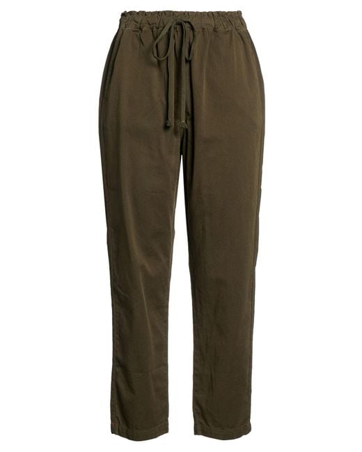 Xirena Green Military Pants Cotton