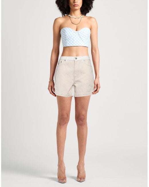 Stella McCartney Natural Denim Shorts