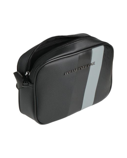 ARMANI EXCHANGE Black Cross-Body Bags for men