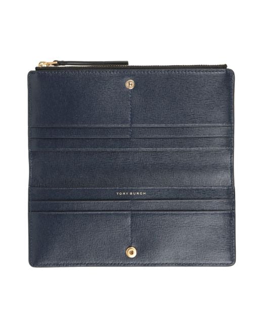 Tory Burch Black Wallet Textile Fibers